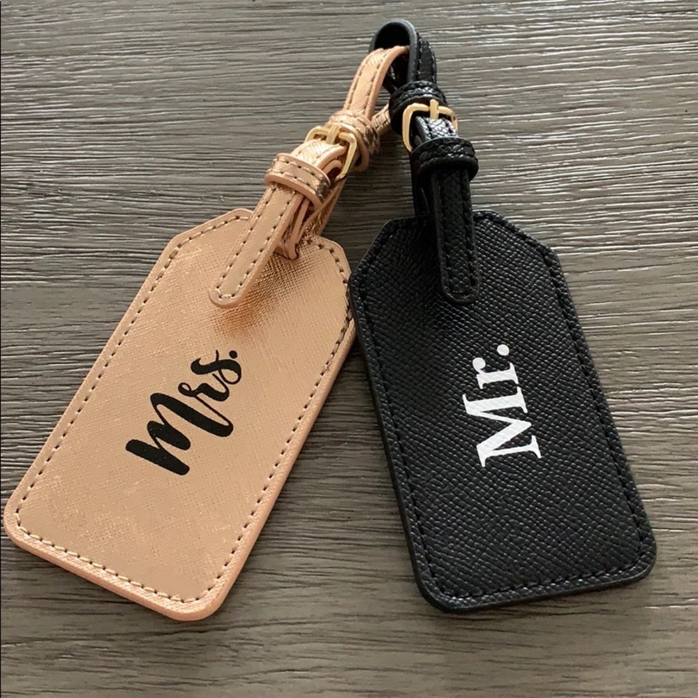 COPY - ALDO Mr. & Mrs. Luggage Tags NEW